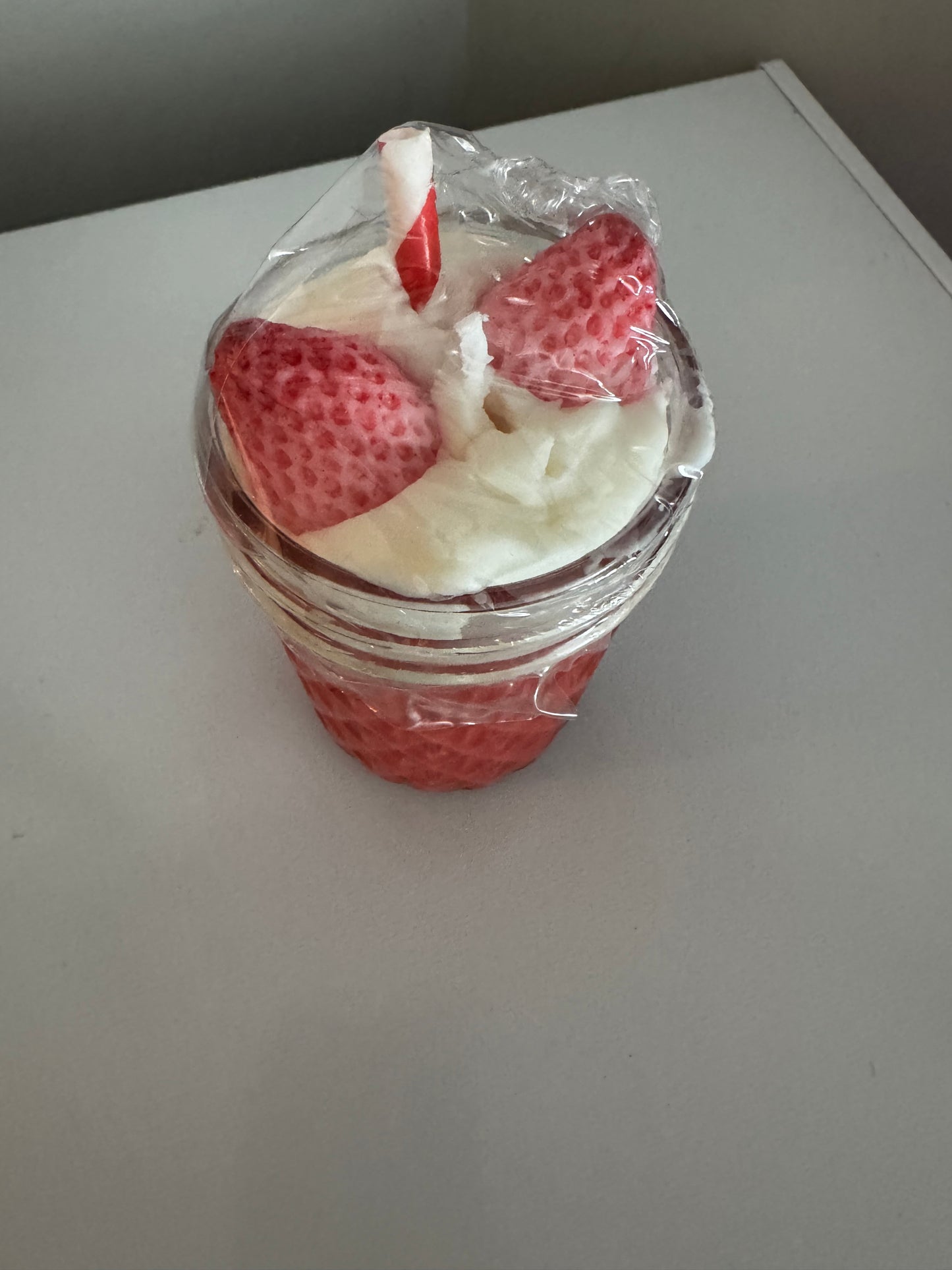 Strawberry Shortcake Candle