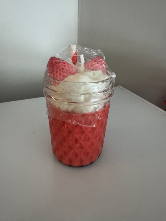 Strawberry Shortcake Candle